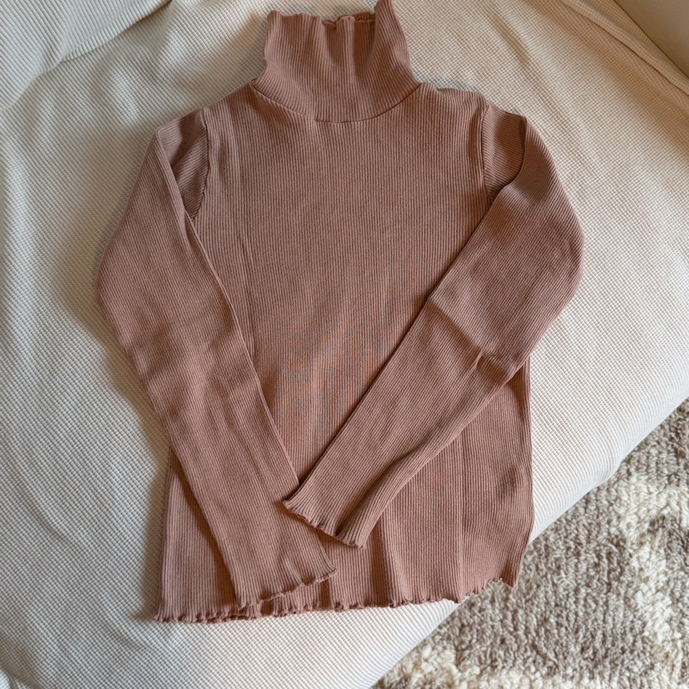 🌈Play Up🌈 Pink Turtleneck Sweater 6 years